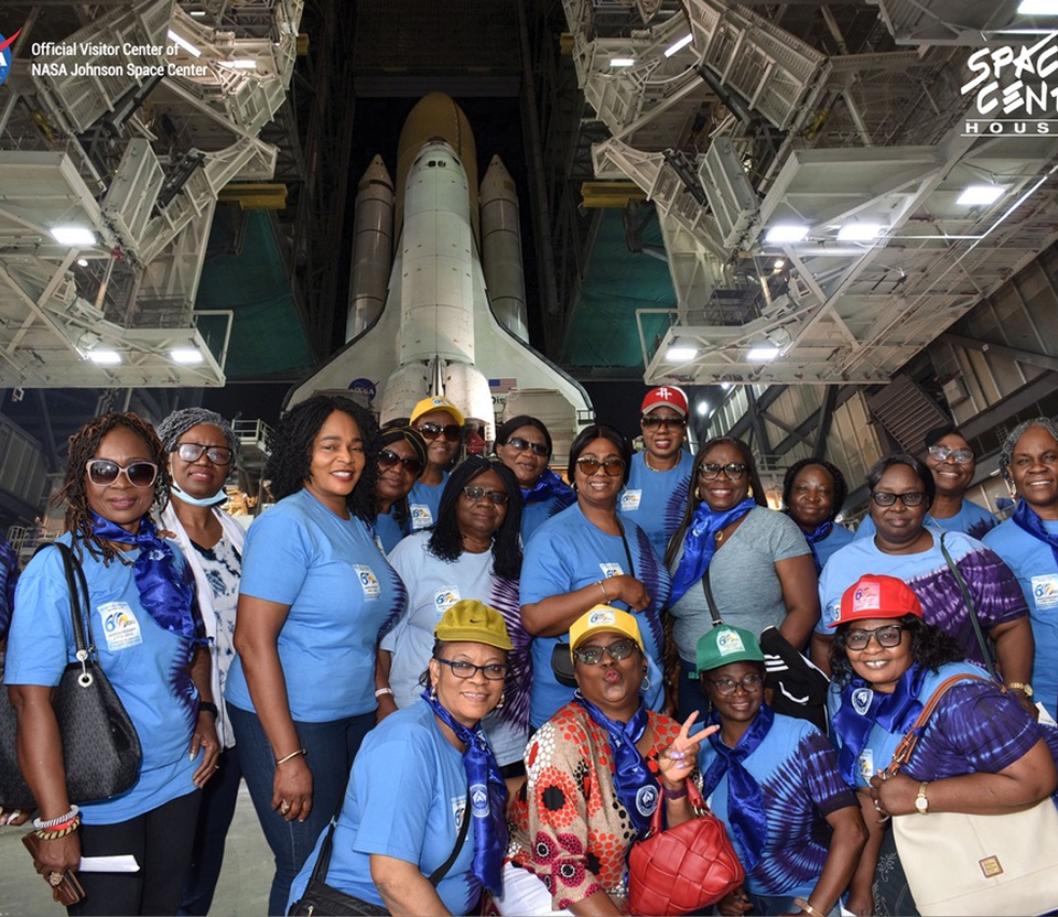 Ologafe members at Nasa for there 2022 reunion in August.
